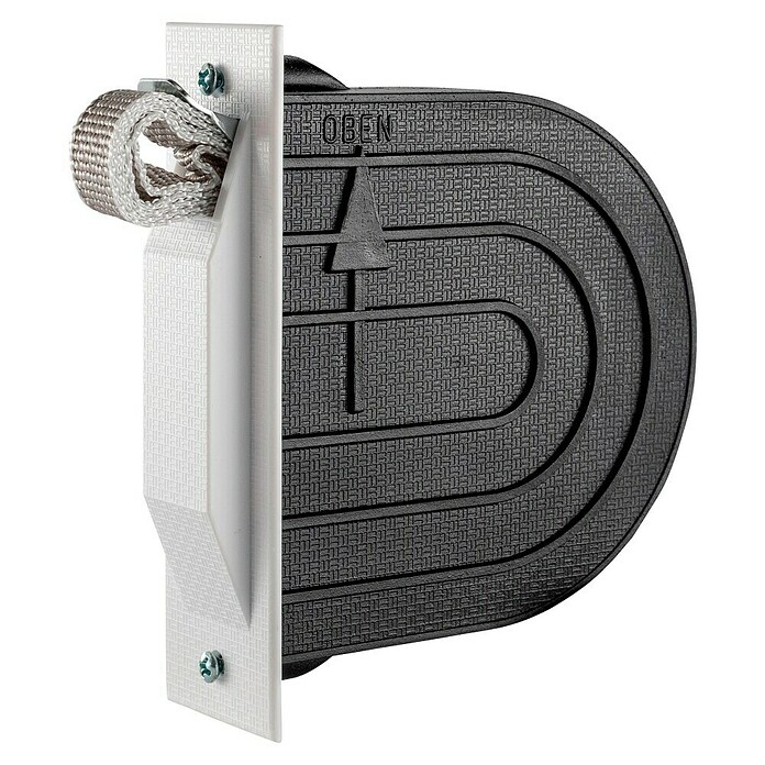 Schellenberg Einlasswickler (Lochabstand: 118 mm, Gurtbreite: 14 mm)