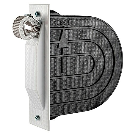 Schellenberg Einlasswickler Mini (Lochabstand: 118 mm, Gurtbreite: 14 mm)