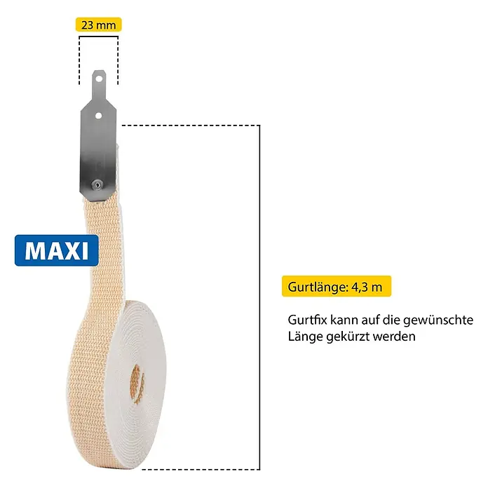 Schellenberg 44304 Tyre-fix repair kit Replace your roller shutter tire