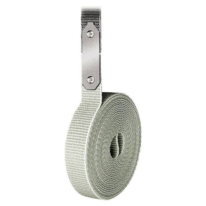 Schellenberg Cinta Fix (Largo: 4,3 m, Anchura de la correa: 23 mm, Gris)