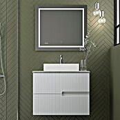Duplach Mueble de lavabo Mana (L x An x Al: 45 x 60 x 60 cm, Gris, Melamina) | BAUHAUS