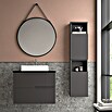Duplach Mueble de lavabo Mana (L x An x Al: 45 x 60 x 60 cm, Antracita, Melamina) | BAUHAUS