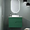 Duplach Mueble de lavabo Mana (L x An x Al: 45 x 80 x 60 cm, Oliva, Melamina) | BAUHAUS
