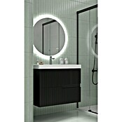 Duplach Mueble de lavabo Mana (L x An x Al: 45 x 100 x 60 cm, Negro, Melamina) | BAUHAUS