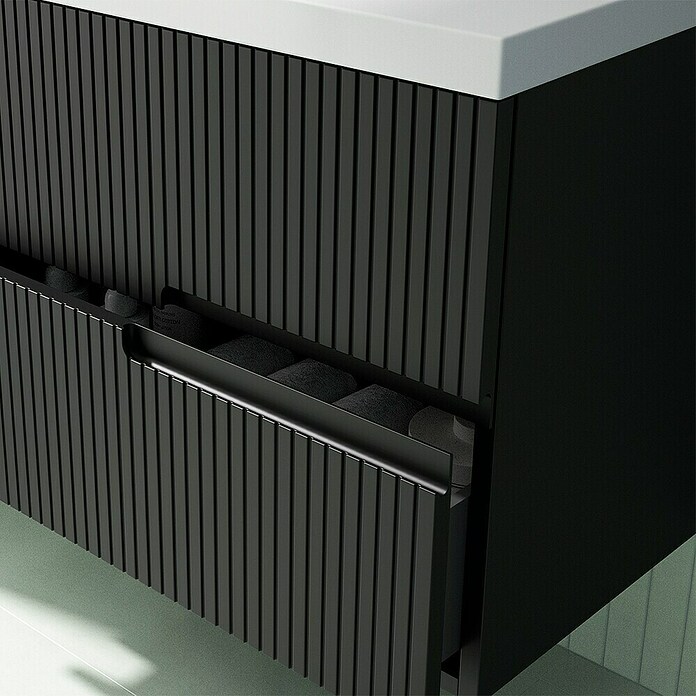 Duplach Mueble de lavabo Mana (L x An x Al: 45 x 60 x 60 cm, Oliva, Melamina) | BAUHAUS