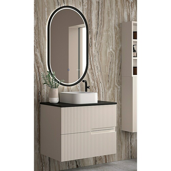 Duplach Mueble de lavabo Mana (L x An x Al: 45 x 100 x 60 cm, Beige, Melamina) | BAUHAUS