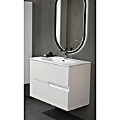 Duplach Mueble de lavabo Mana (L x An x Al: 45 x 60 x 60 cm, Blanco, Melamina) | BAUHAUS