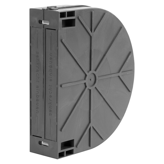 Schellenberg Caja de persiana (Distancia entre orificios: 135 mm, Anchura de la correa: 23 mm)