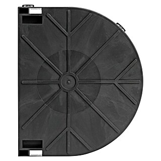 Schellenberg Recogedor de persiana (Distancia entre orificios: 135 mm, Anchura de la correa: 23 mm)