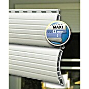 Schellenberg Rollladenprofil (L x B: 1,2 m x 52 mm, Geeignet für: Rollladen-Maxi-Systeme, Weiß)