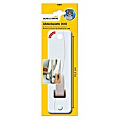 Schellenberg Abdeckplatte Softline (64 x 9 x 234 mm, Lochabstand: 185 mm, Weiß)