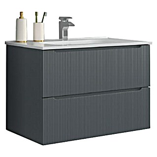 Podumivalniška omara Lote (Š x G x V: 80 x 46 x 55 cm, Siva)