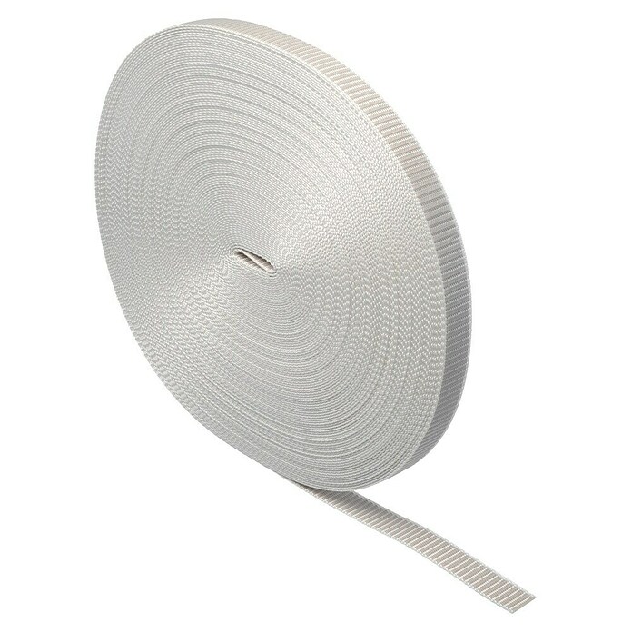 Schellenberg Rollladengurt (Grau, Länge: 50 m, Gurtbreite: 23 mm)