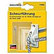 Schellenberg Vodilo za vrvico za rolete  (Do x Š x V: 100 x 18 x 55 mm, Ustrezno za: Navijalec rolet Schnurwickler, Bela) | 1355 - Rolladenzubehör | AAHF - Rolladenzubehör | AAH - Sicherheit | AA - Eisenwaren | A - Eisenwaren | BAUHAUS