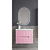 Duplach Mueble de lavabo Nanda (L x An x Al: 45 x 60 x 60 cm, Rosa, Melamina) | BAUHAUS