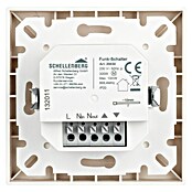 Schellenberg Smart Home Interruptor de recepción de radio (40 x 80 x 80 mm, Blanco, Empotrado)
