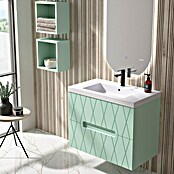 Duplach Mueble de lavabo Nanda (L x An x Al: 45 x 100 x 60 cm, Menta, Melamina) | BAUHAUS