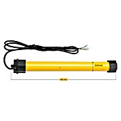 Schellenberg Motor tubular (Superficie de persiana arrollable máx.: 6,2 m² para persianas de plástico, Longitud de instalación: 500 mm, Fuerza de tracción: 25 kg)