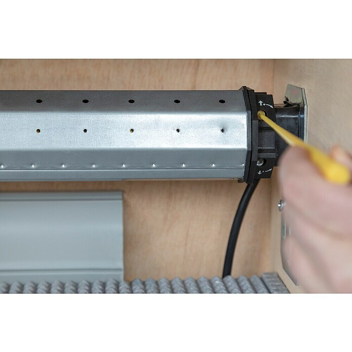 Schellenberg Motor tubular (Superficie de persiana arrollable máx.: 6 m² para persianas de plástico, Longitud de instalación: 500 mm, Fuerza de tracción: 25 kg)