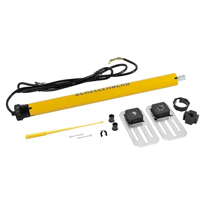 Schellenberg 20221 Roller shutter motor Action Mini for 40 mm steel pipe shafts, mechanical end position adjustment, ideal for plastic shutters up to Schellenberg 20221 Roller shutter motor Action Mini for 40 mm steel pipe shafts, mechanical end position adjustment, ideal for plastic shutters up to