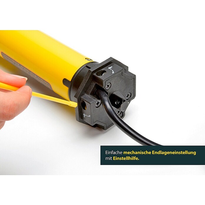 Schellenberg Motor tubular (Superficie de persiana arrollable máx.: 6,2 m² para persianas de plástico, Longitud de instalación: 500 mm, Fuerza de tracción: 25 kg)