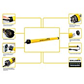 Schellenberg Motor tubular (Superficie de persiana arrollable máx.: 6 m² para persianas de plástico, Longitud de instalación: 570 mm, Fuerza de tracción: 25 kg)