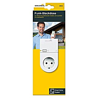 Schellenberg Smart Home Funksteckdose (Innen, Weiß)