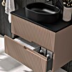 Duplach Mueble de lavabo Saser (L x An x Al: 45 x 60 x 60 cm, Moka, Melamina) | BAUHAUS