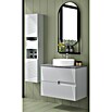 Duplach Mueble de lavabo Saser (L x An x Al: 45 x 100 x 60 cm, Gris, Melamina) | BAUHAUS