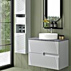 Duplach Mueble de lavabo Saser (L x An x Al: 45 x 100 x 60 cm, Gris, Melamina) | BAUHAUS