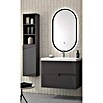 Duplach Mueble de lavabo Saser (L x An x Al: 45 x 80 x 60 cm, Antracita, Melamina) | BAUHAUS