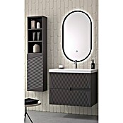 Duplach Mueble de lavabo Saser (L x An x Al: 45 x 80 x 60 cm, Antracita, Melamina) | BAUHAUS
