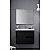 Duplach Mueble de lavabo Saser (L x An x Al: 45 x 100 x 60 cm, Negro, Melamina) | BAUHAUS