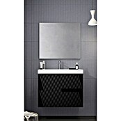 Duplach Mueble de lavabo Saser (L x An x Al: 45 x 80 x 60 cm, Negro, Melamina) | BAUHAUS