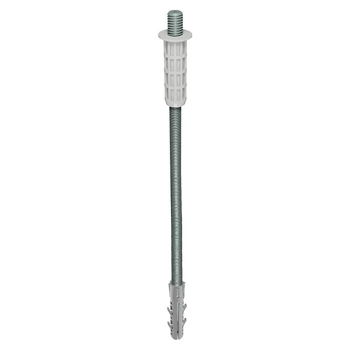 Schellenberg Abstandsmontagesystem - Passend für: Dämmstoffstärke 50 bis 200 mm - Langschaftdübel mit Schraube, ideal für sichere Befestigungen.