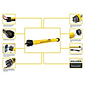 Schellenberg Motor tubular (Superficie de persiana arrollable máx.: 8,5 m² para persianas de plástico, Longitud de instalación: 550 mm, Fuerza de tracción: 34 kg)