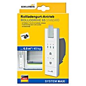 Schellenberg Recogedor de cinta de persiana (Fuerza de tracción: 45 kg, Anchura de la correa: 21 - 23 mm, Empotrado)