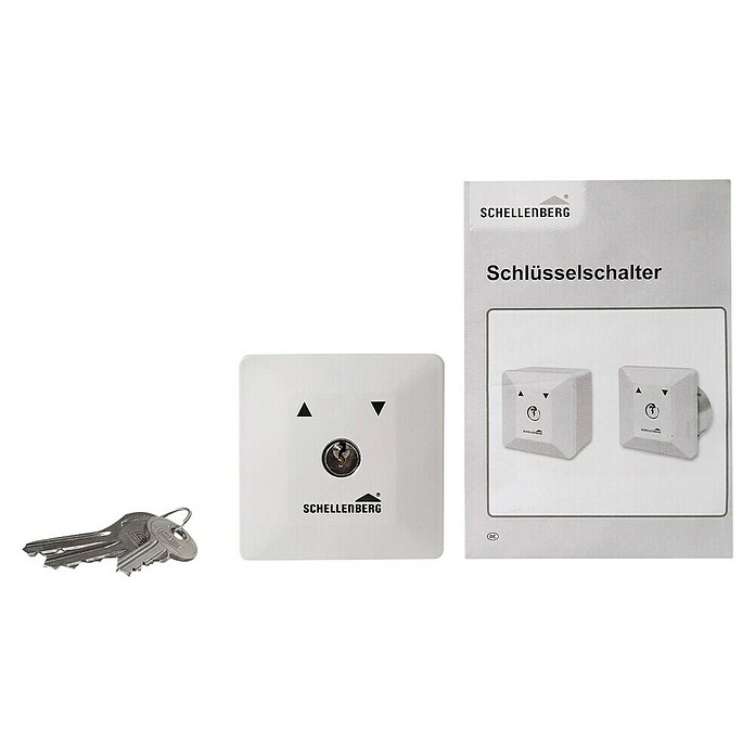 Schellenberg Schlüsselschalter (Passend für: Schellenberg Garagentorantriebe Drive, Unterputz)