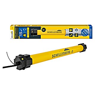 Schellenberg Funk-Rohrmotor Premium 40 Maxi (Max. Rollladenfläche: 15 m² bei Kunststoffrollläden, Einbaulänge: 620 mm, Zugkraft: 60 kg)