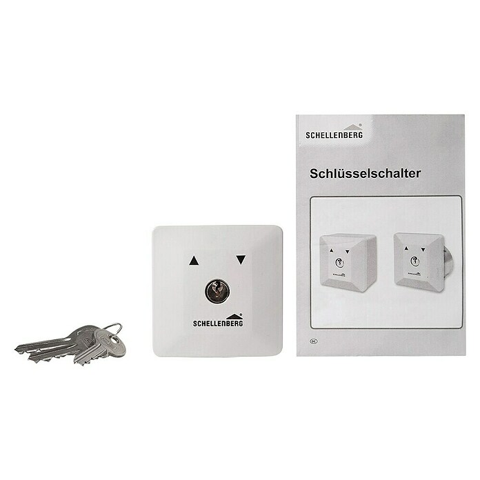 Schellenberg Schlüsselschalter (Passend für: Schellenberg Garagentorantriebe Drive, Aufputz)