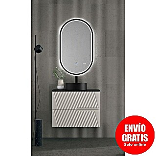Duplach Mueble de lavabo Saser (L x An x Al: 45 x 100 x 60 cm, Beige, Melamina)