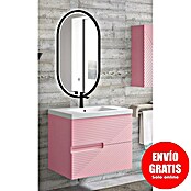 Duplach Mueble de lavabo Rimo (L x An x Al: 45 x 80 x 60 cm, Rosa, Melamina) | BAUHAUS