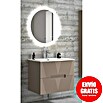 Duplach Mueble de lavabo Istor (L x An x Al: 45 x 100 x 60 cm, Moka, Melamina) | BAUHAUS