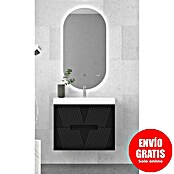 Duplach Mueble de lavabo Istor (L x An x Al: 45 x 60 x 60 cm, Negro, Melamina) | BAUHAUS