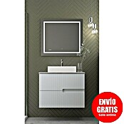 Duplach Mueble de lavabo Mana (L x An x Al: 45 x 60 x 60 cm, Gris, Melamina) | BAUHAUS