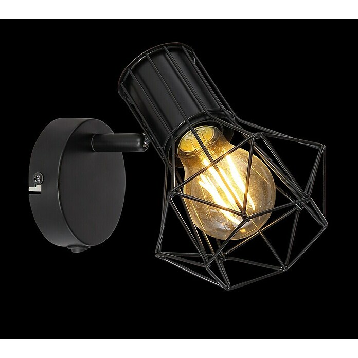 Globo Stenski reflektor Priska  (40 W, E27, Š x V: 130 x 165 mm) | 3023 - Spot 1 flg | CACG - Spotserien | CAC - Indoorleuchten | CA - Beleuchtung | C - Elektro | BAUHAUS