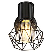 Globo Wandstrahler Priska (40 W, Schwarz, E27, B x H: 130 x 165 mm) | BAUHAUS