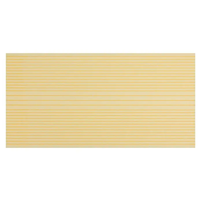 Schellenberg Rollladenkasten-Dämmmatte - 100 x 50 x 2,5 cm, Passend für: Enge Rollladenkästen - Nahaufnahme eines Notizbuchs mit gelbem Hintergrund und feinen horizontalen Linien, ideal für Notizen und Skizzen.