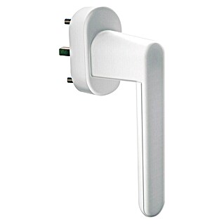 Schellenberg Manilla de ventana con alarma (Blanco, 115 dB)