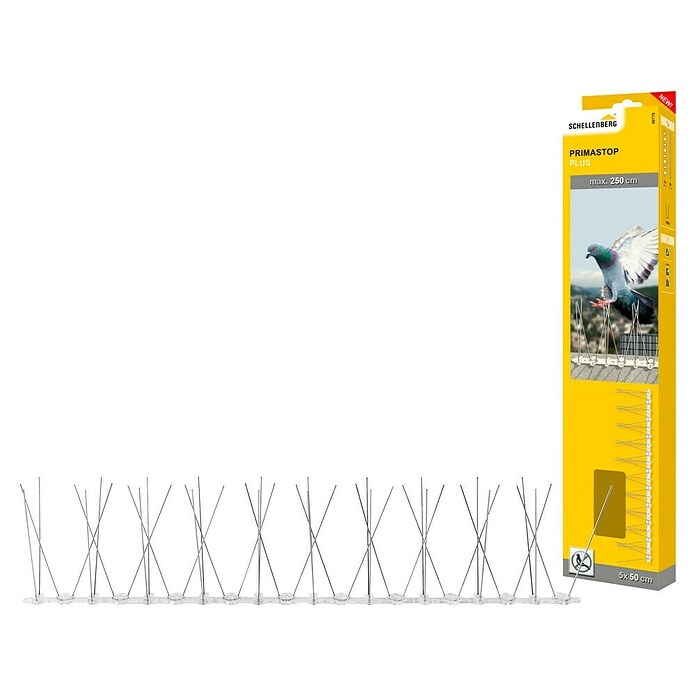 Schellenberg Sistema antipalomas Plus (L x An x Al: 50 x 2,2 x 0,6 cm)